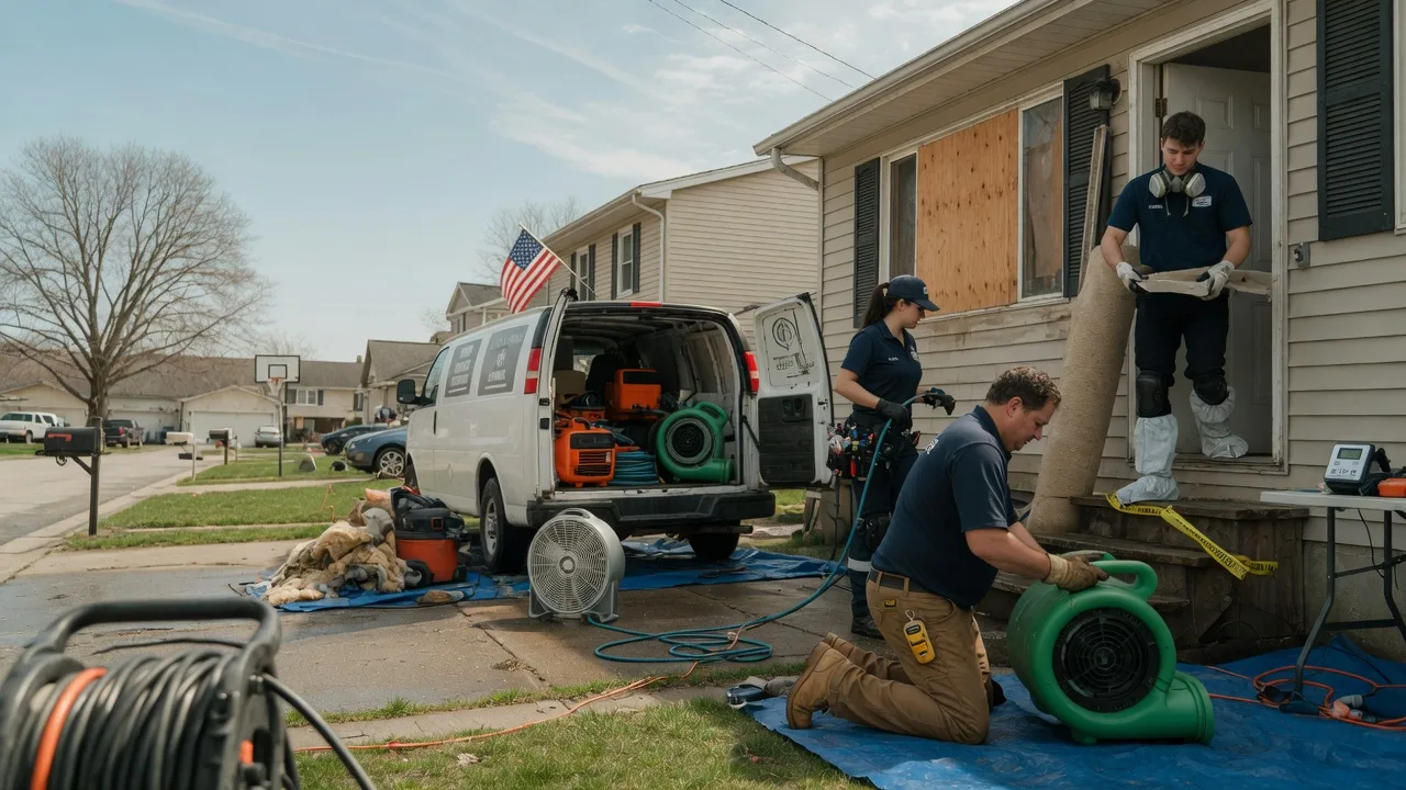 Water Damage Restoration in Blue River, KY near me